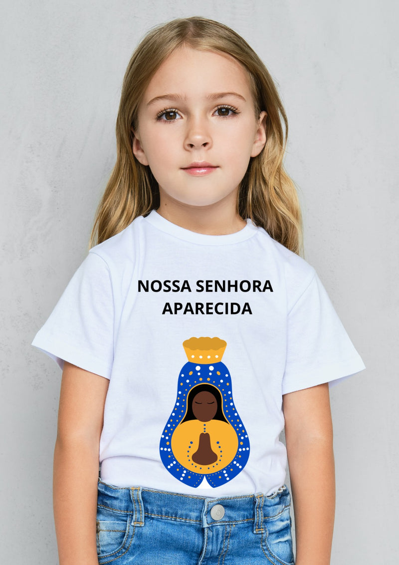 Camiseta Infantil "Nossa Senhora Aparecida"