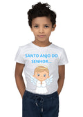 Camiseta Infantil "Santo Anjo do Senhor..."