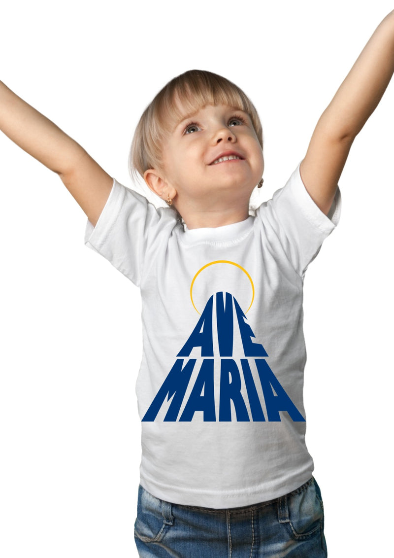 Camiseta Infantil "Ave Maria"