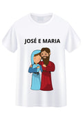 Camiseta Infantil "José e Maria"